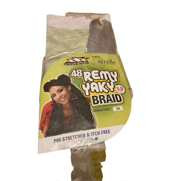 Lot Of 4 Partial Packs Braiding Hair Extensions Pre Stretched - Picture 4 of 10